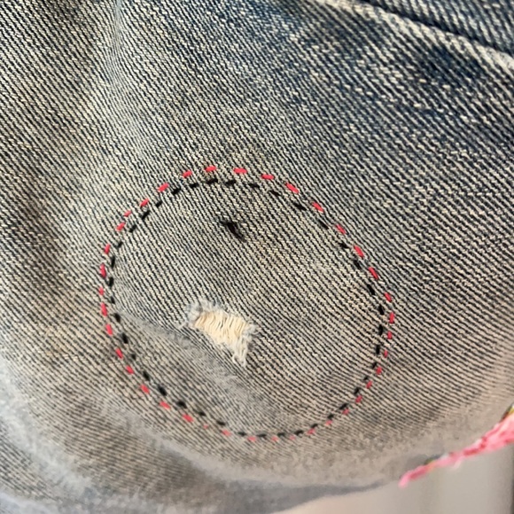 Custom Vintage Jean Handbag New Never Used - Picture 5 of 11